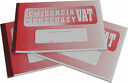 Ewidencja sprzedaży VAT A4  vu-3u- 50 kartkowa